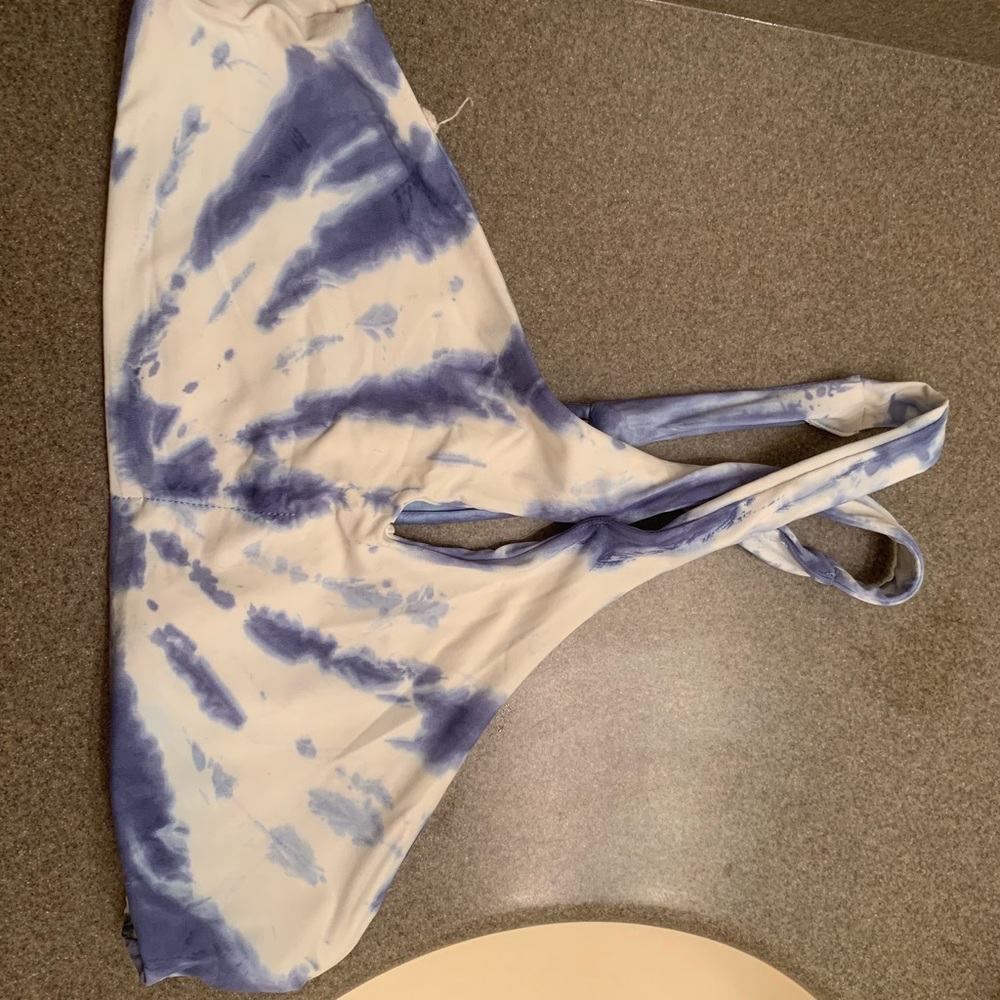 Tie dye wrapped bikini!